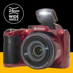 KODAK Pixpro Astro Zoom AZ255 - Appareil Photo Bridge Numérique 16 Mpixels, Zoom Optique 25X, Video HD 1080p, Grand Angle 24