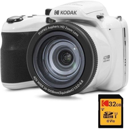 KODAK Pixpro Astro Zoom AZ425 - Appareil Photo Numérique Bridge, Zoom Optique 42X, Grand Angle de 24 mm, 20 mégapixels, LCD 3