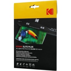 KODAK KD-LMA6-PK25A - Pochettes de plastification A6, 125 microns, Lot de 25