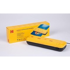 KODAK Laminator KD-LMVC - Plastifieuse A4, 2 rouleaux, Vitesse de plastification : 25cm/min, Temps de préchauffage : 4-5 minu