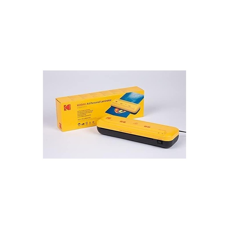 KODAK Laminator KD-LMVC Plastifieuse A4, 2 rouleaux, Vitesse de plastification : 25cm/min, Temps de préchauffage : 4-5 minu