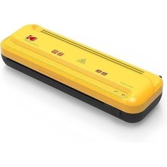 KODAK Laminator KD-LMVC - Plastifieuse A4, 2 rouleaux, Vitesse de plastification : 25cm/min, Temps de préchauffage : 4-5 minu