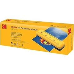 KODAK Laminator KD-LMVC - Plastifieuse A4, 2 rouleaux, Vitesse de plastification : 25cm/min, Temps de préchauffage : 4-5 minu