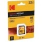 Kodak Carte SD 32 Go UHS-I U1 V10 SDHC/XC Carte Mémoire Vitesse de Lecture 85MB/s Max Vitesse d'Écriture 25MB/s Max -