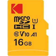 Carte Micro SD 16 Go UHS-I U1 V10 A1 microSDHC/XC - Carte Mémoire Micro SD - Vitesse de Lecture 85MB/s Max - Vitesse d'Écritu