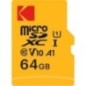 Kodak - Carte Micro SD 64 Go UHS-I U1 V10 A1 microSDHC/XC - Carte Mémoire Micro SD - Vitesse de Lecture 85MB/s Max - Vitesse