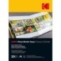 KODAK Photo Sticker Paper Pack de 10 feuilles de papier photo autocollant Format 21 x 29.7 cm (A4) Finition brillante -