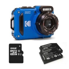 KODAK Pixpro - WPZ2 - Appareil Photo Numérique Compact 16MPixels Etanche et Anti-Choc - Bleu