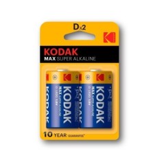 Kodak 2 Batterie D, Mono, 4920, Torcia, LR20, MN1300, 1,5v Alkalina