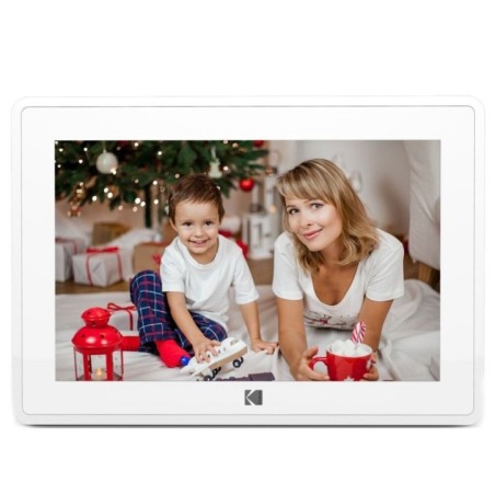 KODAK Cadre Photo numérique 10 Pouces Wi-FI RCF106 Blanc Blanc 10 Pouces