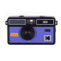 Kodak i60 Appareil Photo réutilisable 35 mm – Style rétro, sans Mise au Point, Flash intégré, Appuyez et Flash Pop-up (Bleu)