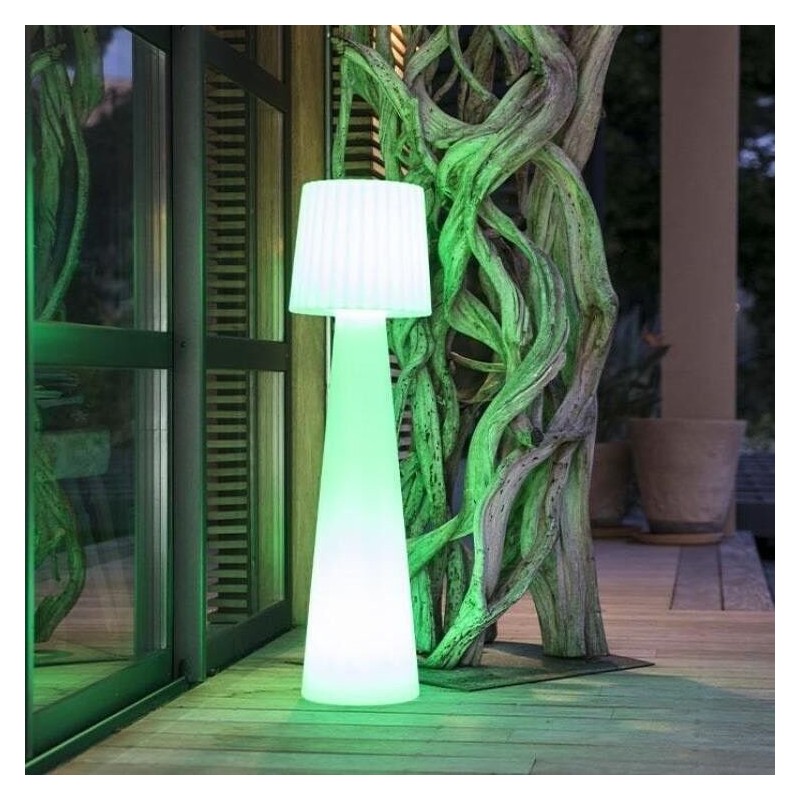 Lampadaire sans fil LED multicolore LADY H110cm