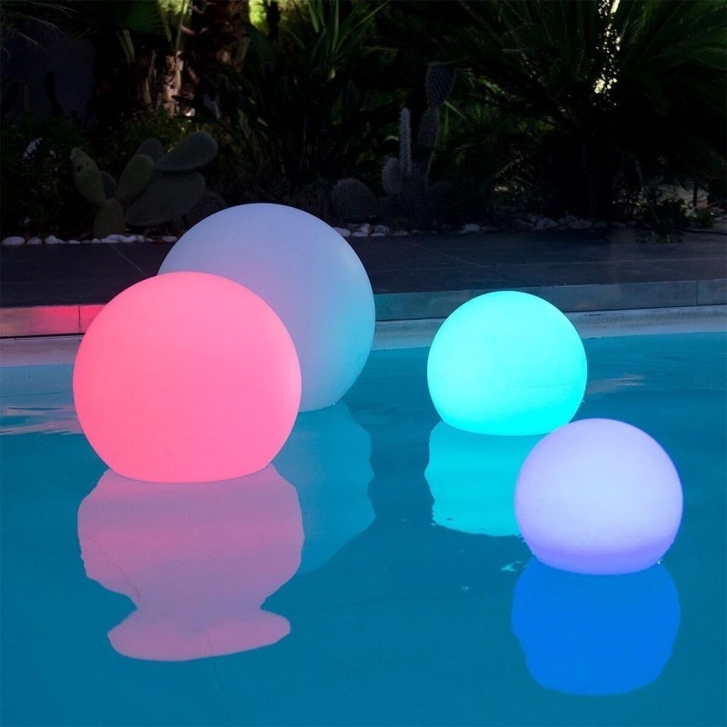 Boule lumineuse sans fil flottante multicolore BOBBY ∅50cm