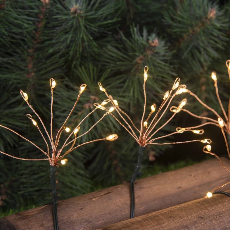 Guirlande solaire étincelante FIREWORKS STRING LIGHT 4.2m