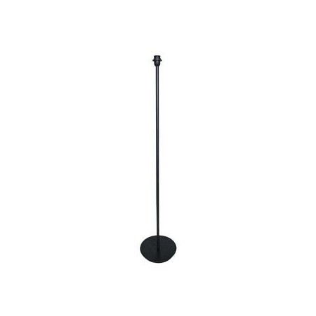 Pied de lampadaire d'intérieur ROBERTO BLACK pour abat-jour H145 cm