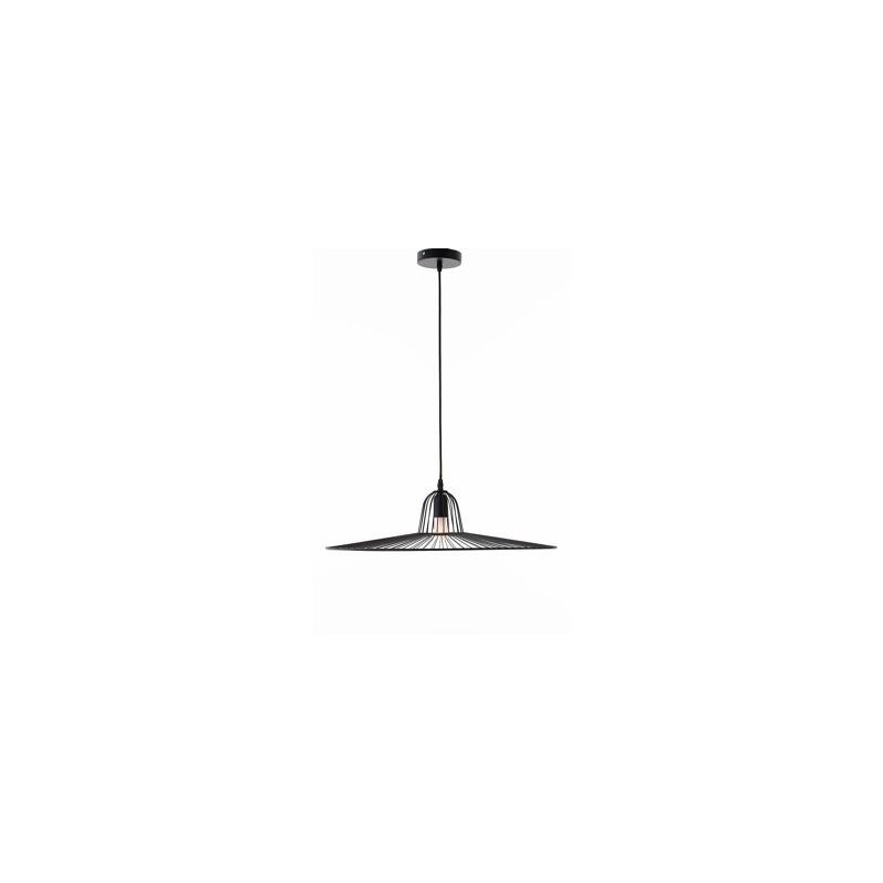 Suspension ELVIRA D60 BLACK avec monture électrique E27 ⌀60cm