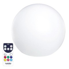 Boule lumineuse sans fil flottante multicolore BOBBY ∅20cm