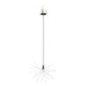 Suspension solaire étincelante festive micro LED blanc chaud FIREWORKS H70cm