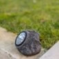 Lot de 2 rochers solaires LED ROCKY H11cm