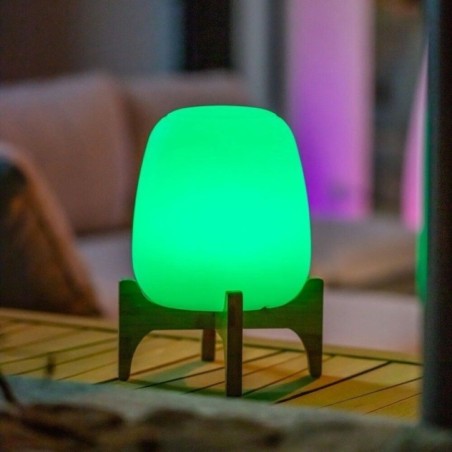 Lampe de table sans fil LED multicolore  PALMY H26cm