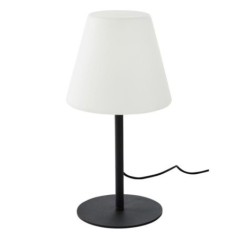 Lampadaire filaire LED blanc STANDY H52cm culot E27