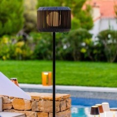 Lampadaire lumineux solaire LED TRAILY W150 H148