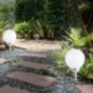 Lot de 2 boules solaires LED MOONY ∅30 cm