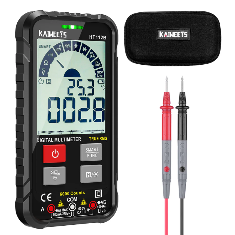 Digital Multimeter 6000 Counts True-RMS