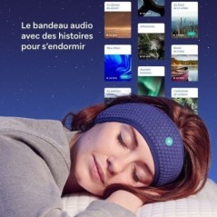 Hoomband - Bandeau Bluetooth sans fil pour dormir