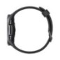 Montre SMARTY mixte avec GPS SW031A Boitier rond noir en ABS et céramique Bracelet silicone noir