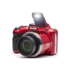 KODAK Pixpro AZ422 Appareil Photo Bridge Numérique 20 Mpixels, Zoom Optique 42X, Grand angle 24 mm, Video HD 720p, Rouge