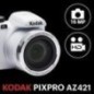 KODAK Pixpro AZ421 Appareil Photo Bridge Numérique, Zoom optique 42X, Grand angle 24 mm, 16 Mpixels, LCD 3, Vidéo HD 720P Blanc