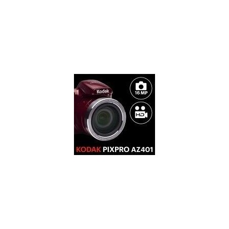 KODAK Pixpro AZ401 Appareil Photo Bridge Numérique 16 Mpixels, Enregistrement vidéo, Grand angle 24 mm, Ecran LCD 7,6 cm