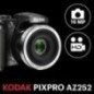 KODAK Pixpro AZ252 Appareil Photo Bridge Numérique 16 Mpixels, Zoom optique 25X, Video HD 720p, Grand angle 24 mm, Noir