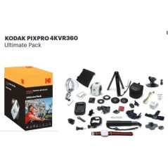 KODAK Pixpro - Caméra Numérique - 4KVR360 - Pack Ultimate avec COMBO C