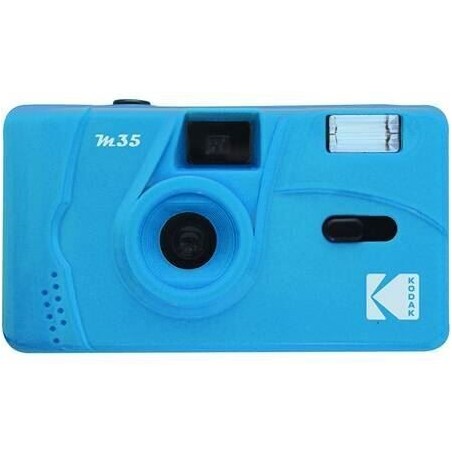 Appareil photo argentique compact 24x36 Kodak M35 Cerulean Blue Réutilisable