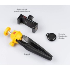 KODAK Smartphone Tripod - Vlogging Trépied/poignée pour smartphones et caméras avec système de fixation à vis ¼ (Parfait pour