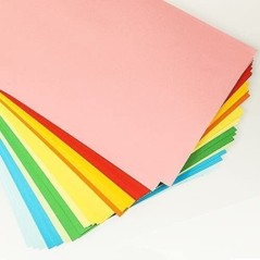 KODAK Color Paper - Pack de 100 feuilles de papier coloré - Format 21 x 29.7 cm (A4) - 10 couleurs disponibles (10 feuilles p